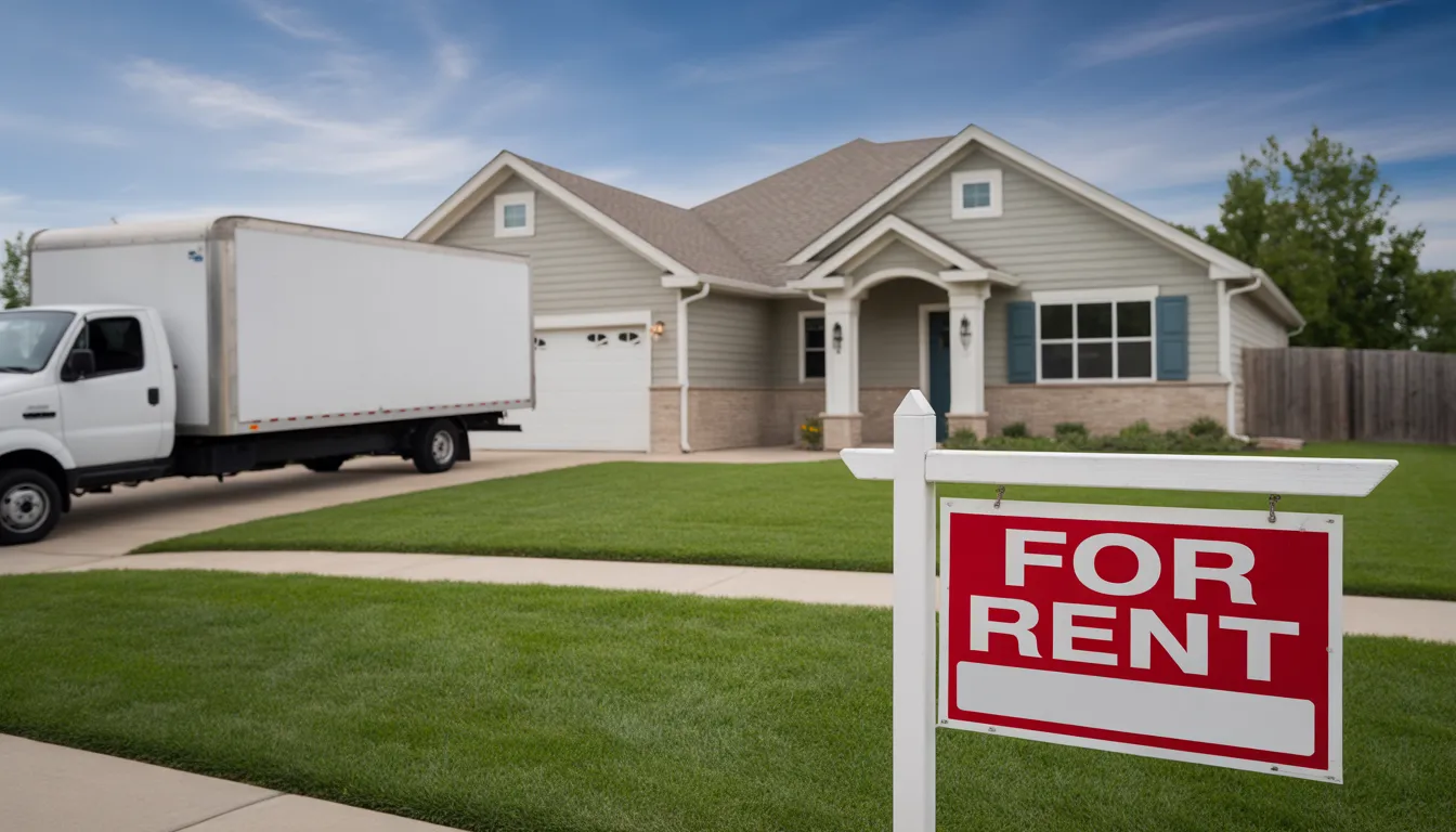 Greensboro rental home prepared for tenant move-in